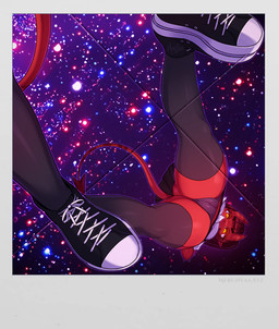biped bow_panties bow_underwear camel_toe clothed clothing exposing_reflection female footwear hair horn humanoid_pointy_ears not_furry panties pointy_ears red_body red_skin reflection reflection_focus shoes sneakers solo spade_tail tail underwear upskirt merunyaa meru_(merunyaa) demon demon_humanoid horned_humanoid humanoid tailed_humanoid 2025