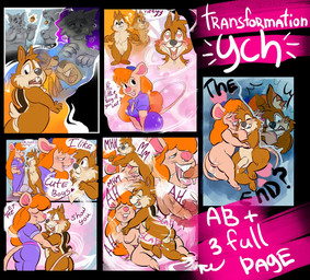 acorn advertisement after_transformation anthro balls bodily_fluids breasts butt comic_panel dialogue dizzy drooling duo ejaculation embarrassed fellatio female feral flaccid flirting food fruit genitals heart_eyes heart_symbol hug internal looking_at_another male male/female nipples nude nut_(fruit) oral penile penis plant saliva sex text transformation vaginal hahars chip_'n_dale chip_'n_dale_rescue_rangers disney gadget_hackwrench ych_(character) chipmunk ground_squirrel mammal mouse murid murine rodent sciurid comic english_text
