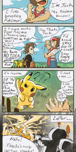 ambiguous_penetration being_watched brown_hair clothing cloud cloudy_sky confusion cowgirl_position dialogue duo electric_shock electricity exclamation_point female feral from_front_position fur group hair interspecies lightning looking_at_another male male/female multicolored_body multicolored_fur on_bottom on_top outside penetration pokephilia question_mark sex sky speech_bubble text uncomfortable yellow_body the_creacher nintendo pokemon pokemon_breeder charmander generation_1_pokemon human mammal pikachu pokemon_(species) absurd_res colored comic english_text hi_res
