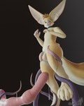 anthro big_ears blush femboy flaccid forced foreskin genitals male penis rape restrained restrained_legs sex solo tentacle_rape tentacle_sex tentacles crumpetsfennec crumpets_(sabotfennec) crumpets_fennec 3d_(artwork) 4:5 absurd_res digital_media_(artwork) hi_res