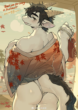 anthro asian_clothing biped butt clothing east_asian_clothing fundoshi horn japanese_clothing looking_at_viewer looking_back male sky solo standing underwear white_body milkybot mythology weibo dragon mythological_creature mythological_scalie scalie 2025 absurd_res hi_res