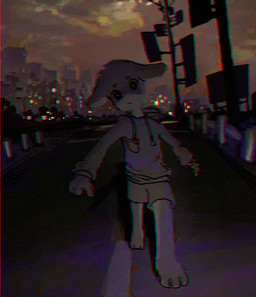 3_toes anthro biped blank_stare bottomwear city city_background cityscape clothed clothed_anthro clothed_male clothing detailed_background feet front_view hoodie male male_anthro outside road shorts sky solo toes topwear urban walking young young_anthro young_male 1537639 ambiguous_species mammal 2021 digital_media_(artwork)