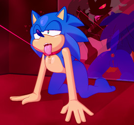 all_fours anal anal_penetration andromorph andromorph/male anthro bdsm bed bodily_fluids butt buttplug buttplug_in_ass buttplug_insertion chest_tuft claws collar drooling duo erection eye_contact fur furniture gem genitals green_eyes half-closed_eyes heart_eyes heart_symbol intersex intersex/male jewel_buttplug leash looking_at_another male mirror narrowed_eyes nude object_in_ass open_mouth penetration penis petplay plug_(sex_toy) plug_insertion red_eyes roleplay saliva sex_toy sex_toy_in_ass sex_toy_insertion sitting tail tail_motion tailwag tongue tongue_out tuft vulva junebug69 sega sonic_forces sonic_the_hedgehog_(series) infinite_(sonic) sonic_the_hedgehog canid canine canis eulipotyphlan hedgehog jackal mammal aliasing digital_media_(artwork)