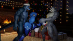 anthro arm_grab balls big_balls big_breasts big_penis blue_body blue_fur bouncing_balls bouncing_breasts bouncing_butt breasts butt christmas_tree clothed clothing deep_penetration deep_throat double_penetration fellatio female from_behind_position fur genitals grabbing_head group hand_grab happy hat head_grab headgear headwear holidays looking_at_another looking_at_genitalia looking_at_partner looking_at_penis looking_down looking_pleasured male male/female muscular muscular_male nipples open_mouth oral oral_penetration penetration penile penis plant rough_sex sex shocked slap smile smirk surprise tail tattoo tree trio twitching vaginal dragon696 dragonaurix sound_warning christmas new_year nintendo star_fox kantir krystal_(star_fox) vanlen canid canine fox lizard mammal reptile scalie sharpclaw_(star_fox) 3d_(artwork) 3d_animation animated digital_media_(artwork) hi_res sound webm