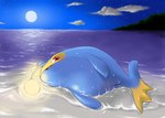 antennae cloud female fish glowing lanturn looking_at_viewer lying marine moon night nintendo on_side pokémon pregnant pussy red_eyes sea solo stars video_games water waves wet wkar
Rating: Explicit
Score: 4
User: Neitsuke
Date: December 28, 2010