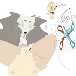 age_difference anthro bodily_fluids canon_x_oc cunnilingus duo female female/female genital_fluids manipulation mature_female oral sex shy toony vaginal vaginal_fluids anonymous_artist bluey_(series) indy's_mum_(bluey) afghan_hound bird_dog canid canine canis cocker_spaniel domestic_dog hunting_dog mammal sighthound spaniel 1:1 digital_drawing_(artwork) digital_media_(artwork) hi_res lineless sketch