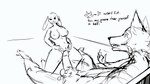 16:9 2d_animation abdominal_bulge animated anthro areola balls beastars big_breasts big_butt big_penis bodily_fluids breasts butt canid canine canis clitoris cum digital_media_(artwork) domestic_rabbit duckhere duo dwarf_rabbit erection female female_penetrated genital_fluids genitals haru_(beastars) hi_res humanoid_genitalia humanoid_penis lagomorph legoshi_(beastars) leporid long_ears long_penis looking_pleasured male male/female male_penetrating male_penetrating_female mammal nipples nude open_mouth oryctolagus penetration penile penile_penetration penis penis_in_pussy profanity pussy rabbit sex short_playtime simple_background smile spread_pussy spreading stretched_pussy thick_penis thick_thighs vaginal vaginal_penetration wide_hips widescreen wolf