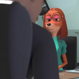 anthro bottomwear breasts butt chair cleavage clothed clothing embarrassed eyewear female fingers fur furniture glasses hair holding_object legwear low-angle_view male office panties round_glasses sitting skirt stockings suit tail topwear underwear walking wearing_glasses workplace jojomingles illumination_entertainment sing_(movie) suki_lane canid canine canis domestic_dog human hunting_dog mammal saluki sighthound 1:1 3d_(artwork) 3d_animation animated digital_media_(artwork) no_sound short_playtime video