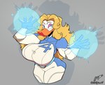 anthro female solo hugo_enrique_art fantastic_four marvel marvel_rivals the_invisible_woman_(marvel) anatid anseriform avian bird duck hi_res