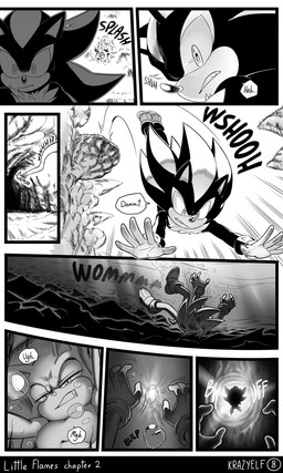 anthro asphyxiation big_nose bubble cave chest_tuft cliff cliffs cliffside cliffside_(terrain) clothing dialogue diving drowning fluffy fluffy_chest flying footwear gloves group handwear island machine male quills_(anatomy) shoes speech_bubble swimming text thrusters trio tuft underwater water krazyelf sega sonic_the_hedgehog_(series) metal_sonic shadow_the_hedgehog sonic_the_hedgehog badnik eulipotyphlan hedgehog mammal robot robot_anthro 3:5 absurd_res black_and_white comic english_text hi_res monochrome