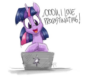 computer dialogue electronics female feral hair horn laptop multicolored_hair procrastinating purple_eyes purple_hair quadruped simple_background solo text flutterthrash friendship_is_magic hasbro my_little_pony mythology twilight_sparkle_(mlp) equid equine mammal mythological_creature mythological_equine unicorn 2020 english_text hi_res