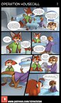 2020 anthro appliance canid canine clothing comic container cup dialogue disney duo english_text female first_page fox fridge hi_res kitchen kitchen_appliance lontra male mammal mature_female mrs._otterton mustelid nick_wilde north_american_river_otter ogling otter panties red_fox river_otter siroc text true_fox underwear url zootopia