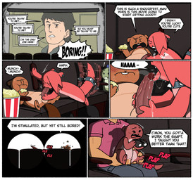 accessory adolescent adolescent_on_adolescent adult_on_adult balls bestiality big_penis binoculars blush blush_lines bodily_fluids border bored collar detailed_background dialogue duo_focus ear_piercing eating eating_food erection faceless_character faceless_human female female_on_human feral feral_on_feral feral_penetrated food furgonomics genital_fluids genitals glans group human_on_feral human_penetrating human_penetrating_feral humanoid_genitalia humanoid_penis inside interspecies larger_male licking looking_pleasured male male/female male_on_feral mature_female mature_male motion_lines movie_theater nude oral oral_penetration penetration penile penis penis_lick piercing popcorn saliva sex size_difference small_but_hung smaller_female smaller_penetrated sound_effects speech_bubble spiked_collar spiked_tailband spikes sweat tail tail_accessory tail_motion tailband tailwag text tongue vaginal vaginal_fluids vaginal_penetration vein veiny_penis vulva watching_movie white_border young young_male young_on_young fullhero cashew_and_belle cashew_(fullhero) cherry_tomato_(fullhero) mrs._tomato_(fullhero) human mammal mustelid otter rodent sciurid tree_squirrel 2026 comic english_text hi_res daughter_(lore) mother_(lore) mother_and_child_(lore) mother_and_daughter_(lore) parent_(lore) parent_and_child_(lore) parent_and_daughter_(lore)