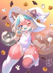 anthro big_tail clothed clothing cookie costume crossdressing dessert doughnut femboy fishnet_clothing fishnet_legwear food front_view fur garter_straps gesture hair halloween_costume hand_gesture hat headgear headwear holidays kemono legwear male one_eye_closed pastry pawpads paws pink_body pink_fur solo sprinkles tail thick_thighs thigh_highs v_sign white_hair wink witch_costume witch_hat misterdonut halloween donut_(misterdonut) canid canine canis domestic_dog food_creature mammal sprinkledog 2024 absurd_res digital_media_(artwork) full-length_portrait hi_res portrait