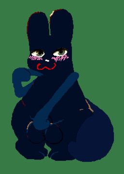 2_toes animated_gif anthro balls blinking blue_body blue_tail blush blush_lines dark_body feet genitals green_eyes looking_at_viewer male overweight simple_background slightly_chubby smile solo standing tail thick_thighs toes melodicfractals rain_world videocult inv_(rain_world) slugcat animated short_playtime