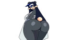 anthro ass_clapping big_breasts big_butt bouncing_breasts breasts butt butt_focus butt_jiggle clothing female jiggling looking_at_viewer nun_habit nun_outfit presenting presenting_hindquarters religious_clothing solo thick_thighs twerking sound_warning spicy_rogue nintendo pokemon huamei_(neoshorka) generation_6_pokemon pancham pokemon_(species) animated sound webm