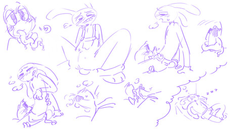 anthro bodily_fluids clothing clothing_down cum cum_in_mouth cum_inside dream duo ejaculation embarrassed erection fellatio female female/female flustered genital_fluids long_tongue oral overalls penile sex sleeping tongue tongue_on_penis wet_dream curious_coyote glitch_productions the_amazing_digital_circus jax_(tadc) ribbit_(tadc) amphibian frog humanoid lagomorph leporid mammal rabbit 16:9 4k absurd_res blue_and_white digital_media_(artwork) hi_res monochrome sketch widescreen trans_(lore) trans_woman_(lore)