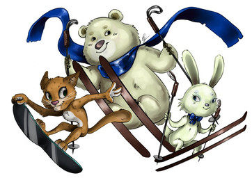 anthro bear blue_eyes feline female green_eyes hare lagomorph leopard male mammal mascot olympics overweight polar_bear rabbit skiing snow_leopard snowboard sochi_2014_olympics sporty
Rating: Safe
Score: 2
User: xes
Date: February 10, 2014