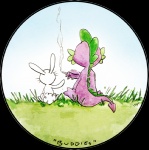 drugs duo feral grass male marijuana outside plant simple_background sky smoke smoking tail transparent_background cosmicunicorn friendship_is_magic hasbro my_little_pony mythology angel_(mlp) spike_(mlp) dragon lagomorph leporid mammal mythological_creature mythological_scalie rabbit scalie alpha_channel