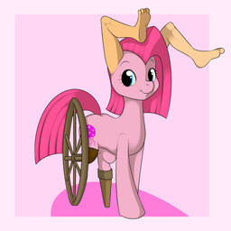 amputation amputee cutie_mark disability feet female feral humanoid_feet nightmare_fuel pegleg plantigrade solo tail what what_has_magic_done what_has_science_done wheel kloudmutt hasbro my_little_pony fan_character aquatic cnidarian earth_pony equid equine horse jellyfish mammal medusozoan pony 1:1 digital_media_(artwork) hi_res pink_theme