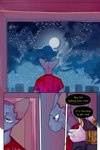 2:3 balcony bastriw canid canine canis city clothing cloud comic dialogue domestic_cat felid feline felis hairless hairless_cat hi_res male mammal moon nico_(bastriw) night pato_(bastriw) purple_eyes sad sky sphynx_(cat) star starry_sky text wolf