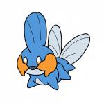 1:1 6_legs alternate_species ambiguous_gender arthropod bugdex digital_drawing_(artwork) digital_media_(artwork) fakemon feral fin front_view full-length_portrait generation_3_pokemon insect mandibles mudkip multi_leg multi_limb nintendo pokemon pokemon_(species) portrait ricky_hoffman simple_background solo toony white_background