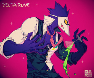 alcohol beverage clothed clothing cocktail_glass container cup drinking_glass eyewear glass glass_container glass_cup glasses male mask necktie simple_background solo sparkles tongue tongue_out vein xxxzugzwangxxx deltarune undertale_(series) swatch_(deltarune) avian darkner swatchling 6:5 absurd_res hi_res