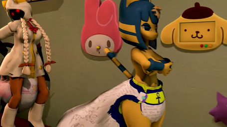 ankh anthro areola big_diaper biped blouse breasts bunnyhopps_(diaper) cat_tail claws clean_diaper clothed clothing desperation diaper diaper_change diaper_under_clothing discarded_diaper excessive_feces feces female female_anthro female_humanoid group huge_diaper hyper hyper_diaper hyper_feces hyper_soiling nipples pantsless pantsless_anthro pantsless_female pantsless_humanoid poop_desperation pooping soiled_diaper soiling soiling_diaper tail tail_motion tailwag topless topless_anthro topless_female topwear unclean_diaper used_diaper wearing_diaper heymanand abuniverse animal_crossing arc_system_works blazblue bunnyhopps capcom darkstalkers nintendo sega sonic_the_hedgehog_(series) ankha_(animal_crossing) blaze_the_cat felicia_(darkstalkers) isabelle_(animal_crossing) taokaka animal_humanoid canid canine canis domestic_cat domestic_dog felid felid_humanoid feline feline_humanoid felis humanoid kaka_(blazblue) mammal mammal_humanoid shih_tzu toy_dog 16:9 2024 3d_(artwork) 3d_animation animated digital_media_(artwork) short_playtime sound webm widescreen