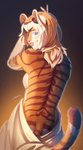 female seductive luxar92 pancake_(luxar92) felid mammal pantherine tiger 2020 hi_res tagme