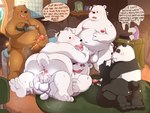 2024 absurd_res anal anal_penetration anthro balls bear big_butt brown_bear bubblecat butt cartoon_network english_text genitals giant_panda grizzly_(we_bare_bears) grizzly_bear group hi_res humanoid_genitalia humanoid_penis ice_bear_(we_bare_bears) kevin_(sff) male male/male mammal masturbation mordecai_(moonwulf) nude oral panda_(we_bare_bears) penetration penile penile_masturbation penis polar_bear recording super_fuck_friends text ursine we_bare_bears