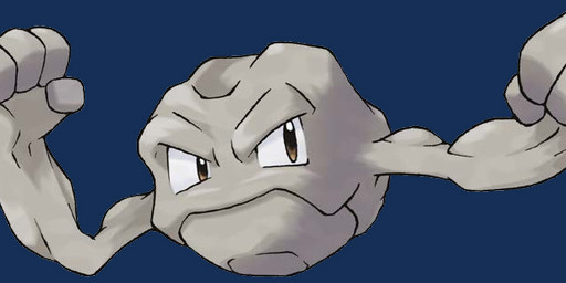 5_fingers ambiguous_gender brown_eyes fingers fist front_view grey_body mouth_closed narrowed_eyes not_furry rock round_body simple_background solo transparent_background white_sclera ken_sugimori nintendo pokemon generation_1_pokemon geodude pokemon_(species) alpha_channel full-length_portrait official_art portrait