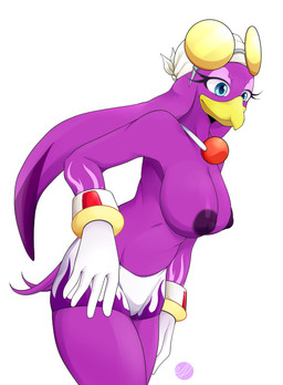 anthro areola beak big_breasts blue_eyes bottomwear breasts clothed clothing eyelashes eyewear eyewear_on_head feathers female front_view gloves handwear headgear headwear nipples non-mammal_breasts non-mammal_nipples purple_areola purple_body purple_feathers purple_nipples shorts simple_background solo sunglasses sunglasses_on_head thick_thighs topless wearing_sunglasses white_background white_bottomwear white_clothing white_gloves white_handwear white_headwear white_shorts wide_hips weepinbelly sega sonic_riders sonic_the_hedgehog_(series) wave_the_swallow avian bird hirundinid oscine passerine swallow_(bird)