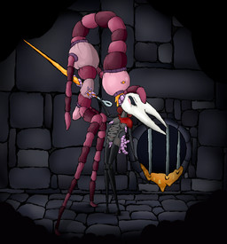 all_the_way_through anthro blood blush bodily_fluids clothing cum dark double_penetration duo female forced forced_oral genital_fluids gore impalement infestation male male/female melee_weapon mismatched_threading multiple_penetration oral oral_penetration oral_threading parasite penetration rape sewer sex size_difference sword tentacle_penetration tentacles threaded_by_tentacle torn_clothing weapon pornwhal praxxwhal_(artist) hollow_knight_(franchise) team_cherry hornet_(hollow_knight) the_infection_(hollow_knight) arthropod fluke_(hollow_knight) insect monster worm absurd_res hi_res