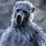 anthro cloud fur grey_body grey_fur looking_at_viewer male mane overcast scar scars_all_over sky solo underbite liosoun elden_ring fromsoftware blaidd_(elden_ring) canid canine canis mammal wolf 1:1 bust_portrait hi_res portrait