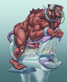 3_toes anal anal_penetration anthro aphrodisiac barcode barcode_tattoo barefoot bdsm blindfold bodily_fluids bondage bound breeding_mount captured cuff_(restraint) cum cum_collecting drugged ejaculation feet gag genital_fluids genitals lying machine male metal_cuffs milking_machine muzzle_(object) nude on_front oral penetration penile penis penis_milking plantigrade prisoner questionable_consent restrained restraints robotic_tentacles science_fiction shackles slave solo submissive submissive_male substance_intoxication sweat tattoo tentacle_in_ass tentacle_penetration tentacles toes tube virtual_reality vr_headset berububs alien reptile scalie hi_res story story_in_description