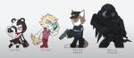 anthro assault_rifle camera cellphone civilian electronics female group gun handgun lineup male phone pistol police ranged_weapon rifle special_forces tavor_tar-21 text tourist weapon einnharder sega sonic_the_hedgehog_(series) fan_character bear canid canine canis domestic_cat domestic_dog echidna felid feline felis giant_panda mammal monotreme english_text hi_res