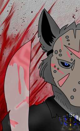 anthro blood canine comic hi_res machete male mammal mask silverbowserwolf silverweskerwolf solo wolf

Rating: Questionable
Score: 1
User: silverweskerwolf
Date: July 27, 2013