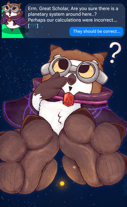 anthro cape claws clothing feet foot_fetish foot_focus macro solar_system soles solo talons toe_claws toes wings shellynote avian bird nocturnian owl