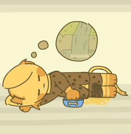 ambiguous_gender anthro bodily_fluids clothing dream drooling fur genital_fluids messy_coloring navel orange_body orange_fur pajamas peeing peeing_on_leg peeing_on_self peeing_through_clothing peeing_through_pants saliva simple_eyes sleeping solo toony urine urine_on_leg urine_on_self urine_pool warm_water_prank wetting yellow_body yellow_fur anonymous_artist animal_humanoid felid felid_humanoid humanoid mammal mammal_humanoid colored_sketch hi_res sketch