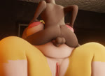 anthro areola balls balls_deep belly belly_fucking belly_jiggle bellyjob big_areola big_balls big_belly big_breasts big_legs big_nipples big_penis black_wall bouncing_balls breast_grab breasts butt ceiling deep_navel digiphilia duo ears_down faceless_character faceless_male female genitals hand_on_breast interspecies jiggling larger_female male male/female male_penetrating multicolored_body navel navel_fetish navel_penetration navel_play navel_poke nipple_grab nipples obscured_face on_top overweight overweight_anthro overweight_female penetration penis penis_in_navel pink_nipples pink_pussy pivoted_ears pussy rear_view size_difference slightly_chubby slightly_chubby_anthro smaller_male thick_thighs unusual_penetration wall_(structure) warm_lighting white_belly white_body white_breasts white_ceiling window yellow_body setrixart bandai_namco digimon canid digimon_(species) human mammal renamon 2023 3d_(artwork) 3d_animation animated digital_media_(artwork) hi_res high_framerate loop no_sound short_playtime warm_colors webm