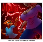 alphonse_(james_howard) anthro canid canine canis comic cover cover_art cover_page domestic_cat domestic_dog duo english_text felid feline felis female fighting_over_boy hi_res james_howard jill_(james_howard) lol_comments male mammal patreon text url