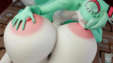 anthro anthro_penetrated areola bed big_breasts blue_body blue_fur breast_grab breast_play breast_suck breastfeeding_during_sex breasts consistent_pov duo eyes_closed female female_on_bottom female_penetrated female_pov first_person_view fur furniture genitals hand_on_breast huge_breasts inside larger_female larger_sub male male/female male_on_top male_penetrating male_penetrating_female navel nipples on_bottom on_top penetration penile penile_penetration penis pink_areola pink_nipples sex size_difference smaller_male submissive sucking tail tail_motion tailwag vaginal vaginal_penetration white_body white_fur roflfox_(artist) sound_warning alexw95_(modeler) bom39_(modeler) undertale_(series) roflfox roflfox_(alexw95) toriel canid canine fox mammal 16:9 2026 3d_(artwork) 3d_animation animated blender_(artwork) digital_media_(artwork) hi_res short_playtime sound video widescreen