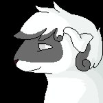 2015 alpha_channel ambiguous_gender animated blinking caviid cel_shading digital_media_(artwork) feral feral_with_hair floppy_ears fur grey_body grey_eyes grey_fur grey_highlights guinea_pig hair headshot_portrait highlights_(coloring) icon loop low_res mammal nonbinary_(lore) pixel_(artwork) pixel_animation portrait rodent sebdoggo shaded simple_background snout solo transparent_background upscale white_body white_fur white_hair