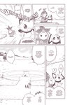 5_panel_comic bag breath cheek_spots cloud comic day detailed_background dialogue digital_media_(artwork) duo english_text exclamation_point eyes_closed female generation_2_pokemon generation_5_pokemon grass koko_(aots) looking_at_another looking_back monochrome mouth_closed muro_(aots) nintendo open_mouth outside paws petilil pichu plant pokemon pokemon_(species) pokemon_mystery_dungeon question question_mark road running scarf shadow sky speech_bubble spike_chunsoft standing talking_to_another text thought_bubble tree umikit