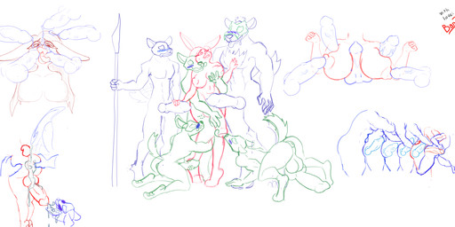 anal anal_fluids anal_orgasm anal_penetration animal_genitalia animal_penis banban bodily_fluids breast_grab breast_play breast_squish breasts bukkake butt butt_pose canine_genitalia canine_penis cum cum_drip cum_in_ass cum_in_mouth cum_inside cum_on_face cum_while_penetrated cumming_from_anal_sex cumshot dripping ejaculation exposed_breasts female foreplay gangbang genital_fluids genitals group group_sex gynomorph gynomorph/male hand_on_breast hands-free huge_lips intersex intersex/male lips male male/male oral_orgasm orgasm orgy penetration penis pose sex shared_titfuck simultaneous_orgasms squish thick_lips titfuck tongue tongue_out touching_face touching_penis train_position tribal banzoo humanoid hyena lagomorph leporid mammal rabbit absurd_res hi_res sketch sketch_page