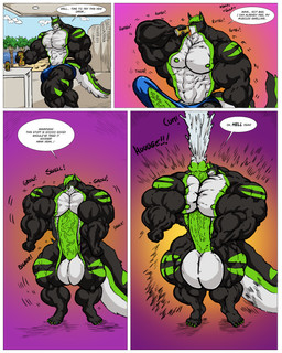 acerawolf balls beverage beverage_can biceps big_balls big_muscles big_penis border deltoids genitals growth huge_balls huge_muscles huge_penis humanoid_genitalia humanoid_penis hyper hyper_balls hyper_genitalia hyper_muscles hyper_penis male muscle_growth muscular muscular_male nipples penis tail text thick_calves vein veiny_penis white_border setrak canid canine mammal 4:5 absurd_res comic english_text hi_res