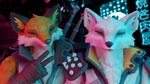 anthro blep duo eyes_closed fur gesture hand_gesture happy male orange_body orange_fur smile tongue tongue_out v_sign white_body white_fur fer58 epic_games fortnite fennix_(fortnite) volpez_(fortnite) canid canine fox mammal red_fox true_fox 16:9 3d_(artwork) digital_media_(artwork) hi_res widescreen brother_(lore) brothers_(lore) sibling_(lore)