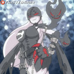 big_breasts bouncing_breasts breasts claws clothed clothing female hair long_hair looking_at_viewer not_furry red_eyes solo white_hair twistedgrim bandai_namco digimon digimon_(species) humanoid ladydevimon 1:1 2019 2d_animation animated frame_by_frame no_sound short_playtime webm