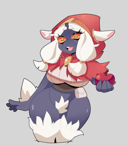 5_fingers anthro apple breasts eyebrows eyelashes female female_anthro fingers food front_view fruit fur hair holding_apple holding_food holding_fruit holding_object hood huge_hips huge_thighs open_mouth open_smile plant pubes simple_background small_waist smile solo tail thick_thighs white_body white_eyebrows white_fur white_hair white_pubes white_tail white_wool wide_hips wool_(fur) wool_hair kiwisharku reinette bovid caprine mammal sheep 2024 digital_drawing_(artwork) digital_media_(artwork) hi_res portrait three-quarter_portrait