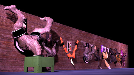 anthro anus barefoot bdsm breasts butt feet female genitals group long_legs nipples non-mammal_breasts nude orange_butt pokemorph presenting presenting_hindquarters public restraints stocks take_your_pick toes vulva rafer_grand_(artist) adult_swim bandai_namco blizzard_entertainment cartoon_network digimon fallout halo_(series) microsoft nintendo pokemon pokemon_snap_xxx rick_and_morty the_elder_scrolls warcraft xbox_game_studios interstellar_demon_stripper alien arcanine argonian canid deathclaw digimon_(species) felid generation_1_pokemon khajiit lizard mammal pokemon_(species) renamon reptile sangheili scalie werecanid werecreature worgen 16:9 3d_(artwork) 4k absurd_res digital_media_(artwork) hi_res source_filmmaker_(artwork) widescreen